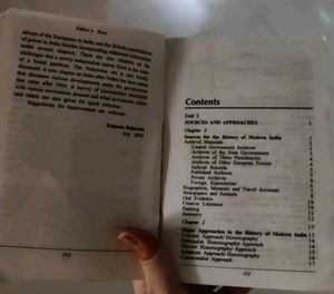 Modern India History Book