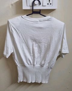 Zara White  Top