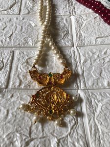 Temple Jewellery With 3 Malas