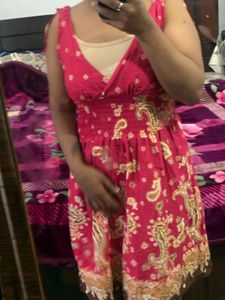 Paisley Print Sundress