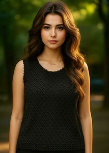 🎀Elegant Blck Sleeveless Top