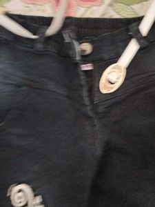 Embellished Denim Jeans