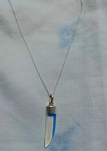 Opal Tooth Shape Pendant ❤️