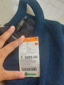 Forever glam Navy blue party dress