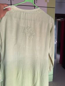 Chikankari Short Kurta For women