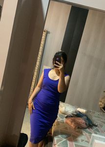 Blue Bodycon Dress💙🦋
