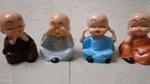 Sale!! Cute Little Trending Monks For Home Decor