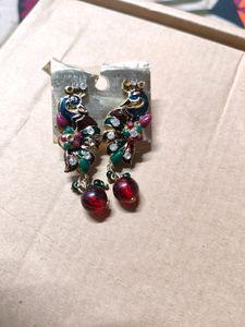 Peacock Earings