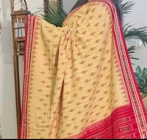 Odisha Cotton Saree - Authentic Bandho Weave