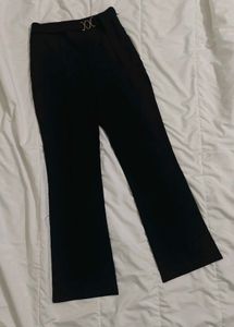 Fit and Flare Black trousers