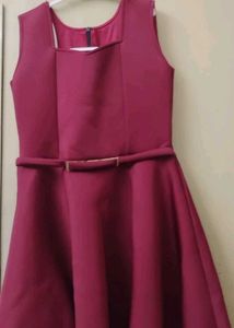 Love With Maroon Dress❤️