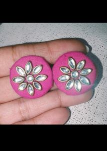 Fabric Earrings