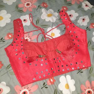 Deep Neck Blouse