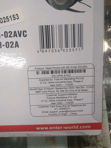 Enter Stereo Headphones