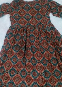 🔥BRAND New L Size Printed Anarkali kurta Set🔥