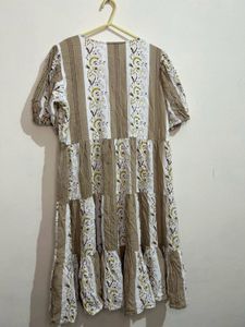 Floral Tiered Mini Dress