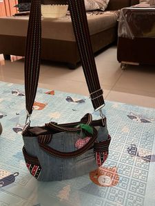 Denim Upcycled Backpack