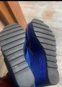 Blue Wedges