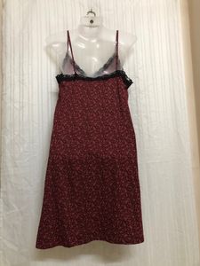 LH Maroon Sleeveless Dress
