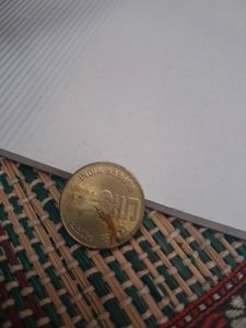 2010 Delhi Commonwealth 5 Rs Coin