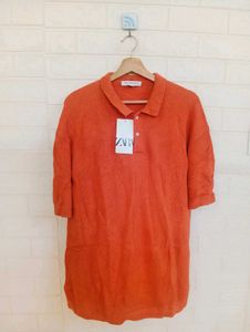 Orange Polo T-Shirt