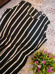 Striped Romper Jumpsuit