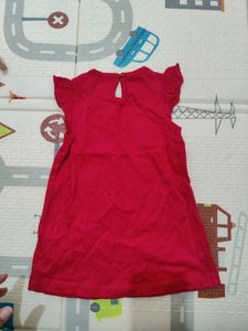 Dark Pink Baby Girl Dress