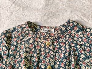 Floral Button-Up Top