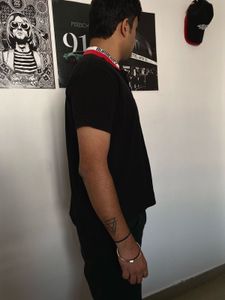 Burberry Black Polo T-Shirt