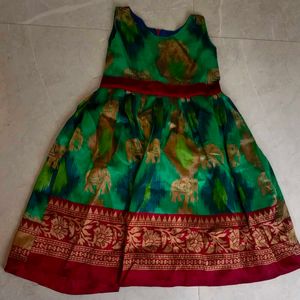 Kids Frock For 9 To 10 Years