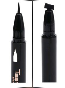 2 In 1 Eyeliner Waterproof Black 🖤