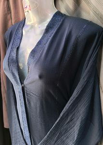 Islamic Traditional Ruksar Fabric Burqa