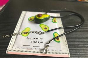 Avocado Charm Necklace 🥑💚💛🤎