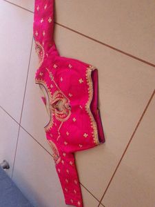 Pink Embroidered Blouse