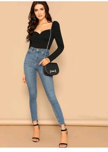 Sweetheart Neckline Top