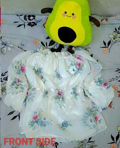 Floral Off-Shoulder Top (WITH SURPRISE GIFT)