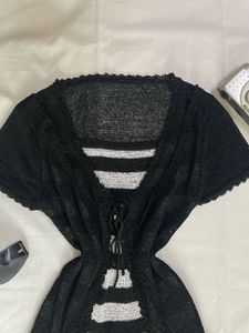 Y2k Stripped Top