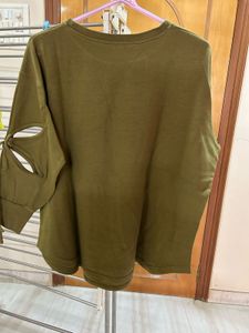 Olive Graphic T-Shirt