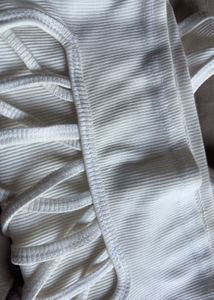 styled back crop Top