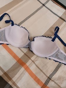 Beautiful Blue Lace Bra