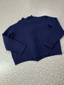 AMI Paris Navy Cardigan