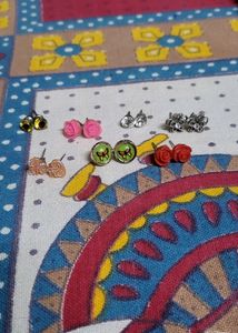 Combo Of Earring Studs For Women(Setof7)