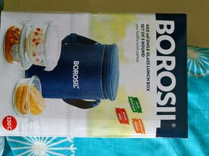 Borosil Glass Lunch Box Set