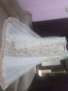 Partywear Embroidery Gown