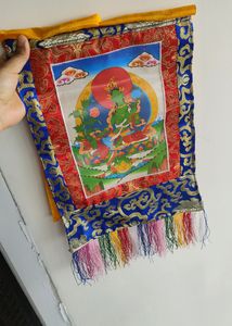 Green Tara Thanka