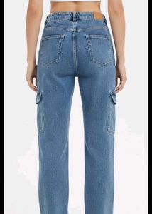 Vintage Denim Cargo Pants