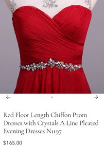 Pintrest Padded Balloon Red Designer Gown🥰💗