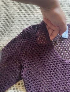 Full Sleeve Mesh Top