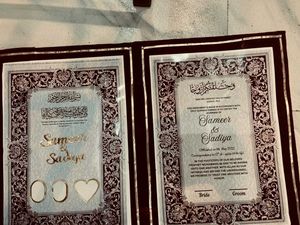 Nikah Nama Booklet