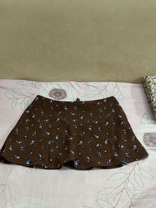 H&amp;M Divided Floral Brown Dress - US 12